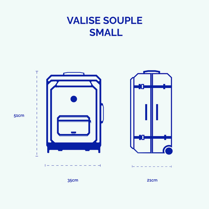 Set de 2 valises Maupiti