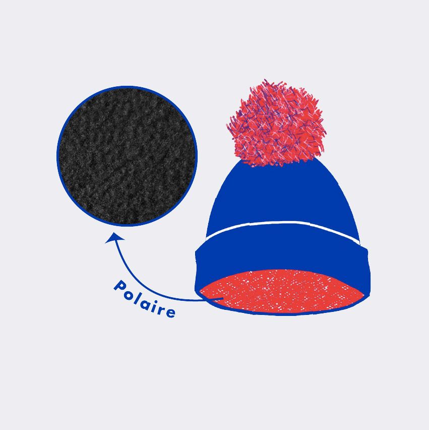 Bonnet Jus de Pomme Coral Enfant - Polaire