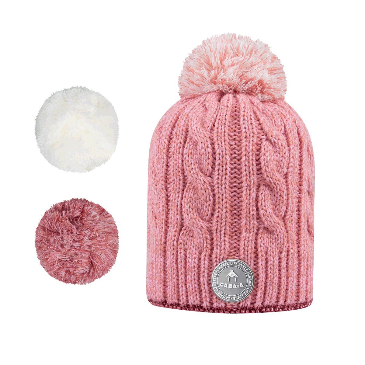 Milky Rose Lurex - Polaire